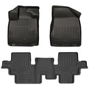 Husky Liners 13-20 Nissan Pathfinder WeatherBeater Front & 2nd Row Floor Liners - Black