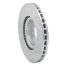 R1 13-17 Land Rover Range Rover Front & Rear Drilled & Slotted Silver Brake Rotor Set