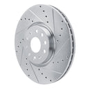R1 18-25 Volkswagen Atlas Front & Rear Drilled & Slotted Silver Brake Rotor Set