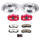 Power Stop 99-04 Oldsmobile Alero Front & Rear Z26 Street Warrior Brake Kit w/Calipers