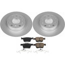 Power Stop 15-18 Audi A3 Front & Rear Z23 Evolution Sport Coated Brake Kit
