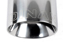 Dinan Double-Walled 4.5in Clamp-On Exhaust Tip - Polished - 4.5in Outlet / 3in Inlet