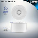 DS18 3.8in 120 Watts RMS 4 ohm 1in Aluminum Vc Super Bullet Tweeter