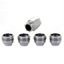 McGard Wheel Lock Nut Set - 4pk. (Under Hub Cap / Cone Seat) M12X1.25 / 19mm & 21mm Hex / .775in. L