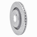 R1 08-14 Chrysler 200 Front Right Drilled & Slotted Silver Brake Rotor