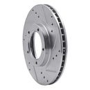 R1 95-04 Toyota Tacoma Front Drilled & Slotted Silver Brake Rotor Set