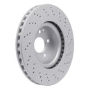 DFC 07-13 Mercedes-Benz CL550 Front Drilled Hi-Carbon Alloy Geomet Coated Rotor