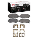 DFC 97-05 Acura NSX Front Drilled & Slotted Geoperformance Rotors 5000 Advanced Pads w/Hardware
