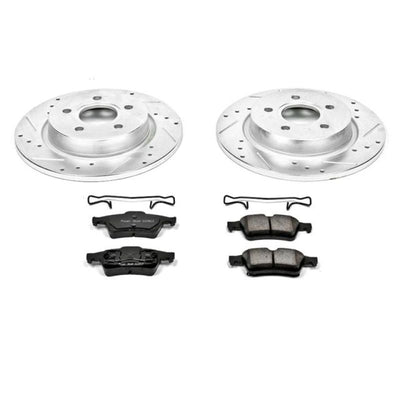 Power Stop 04-05 Volvo S40 Front & Rear Z23 Evolution Sport Brake Kit