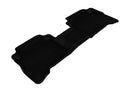 3D MAXpider 2011-2013 Kia Sorento 7-Seats Kagu 1st & 2nd & 3rd Row Floormats - Black