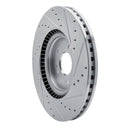 R1 21-25 Hyundai Sonata Front & Rear Drilled & Slotted Silver Brake Rotor Set
