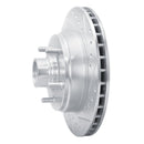 R1 90-02 Chevrolet ASTRO Front Right Drilled & Slotted Silver Brake Rotor