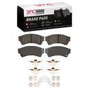 DFC 06-13 Mazda 6 Front 5000 Advanced Ceramic Brake Pads and Hardware Kit