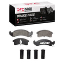 DFC 94-96 Buick Riviera Front & Rear Geospec Rotors with 5000 Advanced Brake Pads w/Hardware