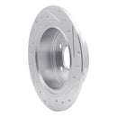 R1 11-19 Nissan Juke Front & Rear Drilled & Slotted Silver Brake Rotor Set