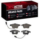 DFC 00-11 Audi A4 (USA/Canada) Front Active Performance Pads - Low Metallic