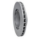 DFC 94-98 Porsche 911 Left Front Drilled Hi-Carbon Alloy Geomet Coated Rotor