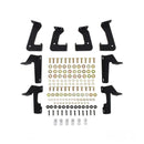 Westin 07-18 Jeep Wrangler JK 2dr. HDX Stainless Drop Nerf Step Bars - Tex. Blk