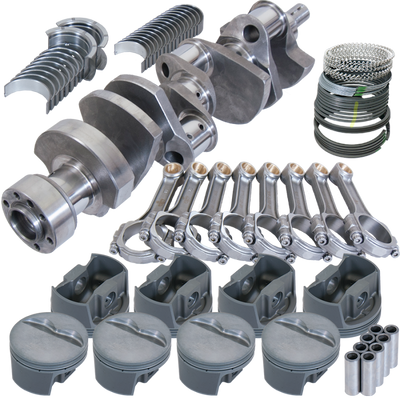 Eagle Chevy LT1350 1Pc 3.750in Crank 5.700in I-Beam Rods -5cc 4.040in Pistons Rotating Assembly