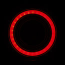 AlphaRex 10-15 Ferrari 458 NOVA-Series Prismatic LED Tail Lights Red Clear