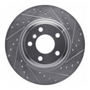 R1 12-20 BMW 335i Front & Rear Drilled & Slotted Silver Brake Rotor Set