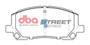 DBA 01-07 Toyota Highlander (Excl Hybrid) Street Series Front Brake Pads