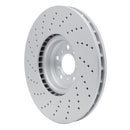 DFC 15-19 BMW X6 Right Front Drilled GeoSPEC Coated Rotor