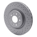 DFC 00-06 Jaguar XKR Front Drilled GeoSPEC Coated Rotor