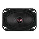 DS18 4x6in 60 Watts RMS 3 ohm 2-Way Coaxial Speakers And Component System w/ Fiberglass Cone