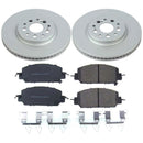 Power Stop 17-19 Honda Clarity Front & Rear Z17 Evolution Geomet Coated Brake Kit