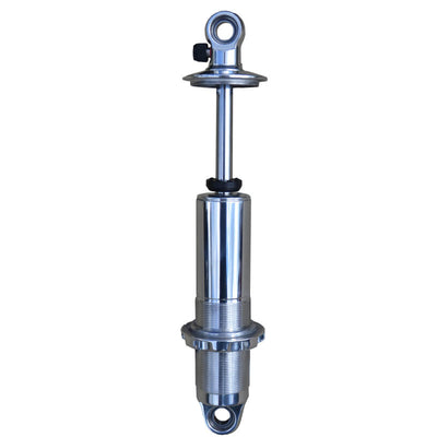 Ridetech Polished HQ Coilover Shock Single Adjustable 5.2in Stroke / 2in Stud Mount - Single