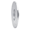 R1 81-84 Toyota Starlet Front Left Drilled & Slotted Silver Brake Rotor