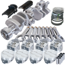 Eagle Chevy LT1 350 1Pc 3.750in Crank 5.700in H-Beam -18cc 4.060in Pistons Rotating Assembly