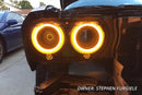 Diode Dynamics Halo Lights LED 120mm - Red Four