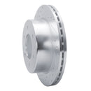 R1 19-25 Ford Ranger (USA/Canada) Rear Left Drilled & Slotted Silver Brake Rotor