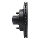 R1 91-03 Chevrolet S10 Blazer Front Right Drilled & Slotted Black Brake Rotor