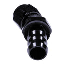 Russell 12AN Twist-Lok 30 Degree Hose End - Black