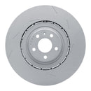 DFC 17-18 Porsche Macan Right Front Slotted Hi-Carbon Alloy Geomet Coated Rotor