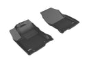 3D MAXpider 2015-2020 Lexus NX/NX Hybrid Kagu 1st & 2nd Row Floormats - Black