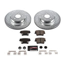 Power Stop 06-14 Dodge Charger Rear Z23 Evolution Sport Brake Kit w/Calipers