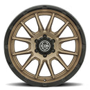 ICON Alloys Cajon 20x9 / 5x150 / 16mm / 5.625in BS Satin Bronze Wheel w/ GB Lip