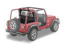 Bestop 03-06 Jeep Wrangler TJ Windjammer (Black Diamond)