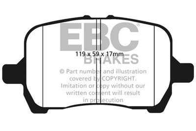 EBC S6 Brake Pad and Rotor Kit