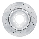 DFC 10-11 Porsche 911 Right Rear Drilled Hi-Carbon Alloy Geomet Coated Rotor