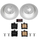Power Stop 09-10 Mercedes-Benz SLK300 Front & Rear Z23 Coated Brake Kit