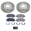 Power Stop 08-17 Mitsubishi Lancer Front and Rear Semi-Coated Rotor Kit