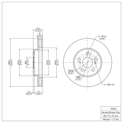 DFC True Balanced Brake Drums