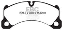 EBC S6 Brake Pad and Rotor Kit