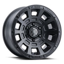 ICON Thrust 17x8.5 5x5 -6mm Offset 4.5in BS Satin Black Wheel