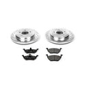 Power Stop 05-08 Ford Escape Rear Z23 Evolution Sport Brake Kit w/Calipers